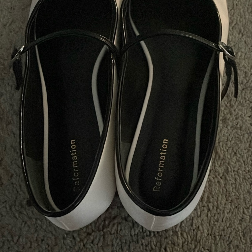 Reformation Mariella Mary Jane Ballet Flat - Picture 8 of 8